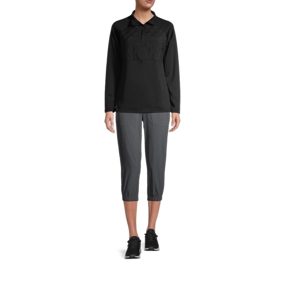 Avia Women's Active Quilted 1/4 Zip Pullover - Picture 1 of 7